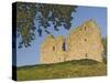 Thirlwall Castle, 14th C, Built Near Hadrians Wall with Stone Taken from the Wall, Northumbria-James Emmerson-Stretched Canvas