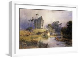 Thirlwall Castle, Northumberland-Henry George Hine-Framed Giclee Print