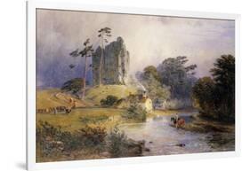 Thirlwall Castle, Northumberland-Henry George Hine-Framed Giclee Print