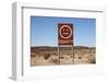 Thirsty Sign-mezzotint-Framed Photographic Print