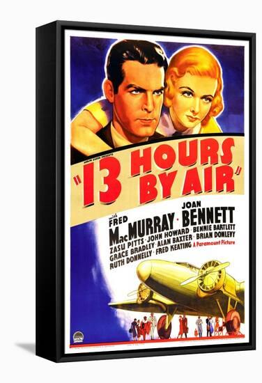 THIRTEEN HOURS BY AIR (aka 13 HOURS BY AIR)-null-Framed Stretched Canvas