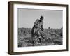 Thirteen-year old sharecropper boy near Americus, Georgia, 1937-Dorothea Lange-Framed Photographic Print