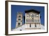 Thirteenth-Century Mosaic of the Ascension on the Facade of San Frediano, Lucca, Tuscany-Stuart Black-Framed Photographic Print