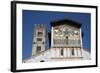 Thirteenth-Century Mosaic of the Ascension on the Facade of San Frediano, Lucca, Tuscany-Stuart Black-Framed Photographic Print