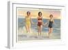 Thirties Bathing Beauties, Galveston-null-Framed Art Print