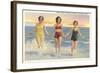 Thirties Bathing Beauties, Galveston-null-Framed Art Print