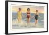 Thirties Bathing Beauties, Galveston-null-Framed Art Print