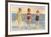 Thirties Bathing Beauties, Galveston-null-Framed Art Print