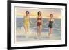 Thirties Bathing Beauties, Galveston-null-Framed Art Print