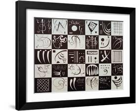 Thirty, 1937-Wassily Kandinsky-Framed Giclee Print