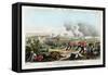Thirty First Regiment, Battle of Ferozeshah, 2nd Day, 22nd December 1845-Madeley-Framed Stretched Canvas