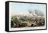 Thirty First Regiment, Battle of Ferozeshah, 2nd Day, 22nd December 1845-Madeley-Framed Stretched Canvas