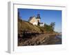 Thirty Mile Lighthouse, Golden Hill State Park, Lake Ontario, New York State, USA-Richard Cummins-Framed Photographic Print