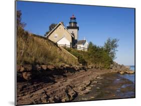 Thirty Mile Lighthouse, Golden Hill State Park, Lake Ontario, New York State, USA-Richard Cummins-Mounted Photographic Print