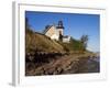 Thirty Mile Lighthouse, Golden Hill State Park, Lake Ontario, New York State, USA-Richard Cummins-Framed Photographic Print