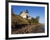 Thirty Mile Lighthouse, Golden Hill State Park, Lake Ontario, New York State, USA-Richard Cummins-Framed Photographic Print