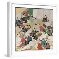 Thirty-Six Poets, Edo Period-Sakai Hoitsu-Framed Giclee Print