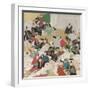 Thirty-Six Poets, Edo Period-Sakai Hoitsu-Framed Giclee Print