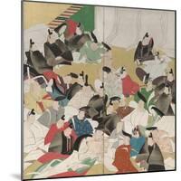 Thirty-Six Poets, Edo Period-Sakai Hoitsu-Mounted Giclee Print