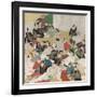 Thirty-Six Poets, Edo Period-Sakai Hoitsu-Framed Giclee Print