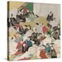 Thirty-Six Poets, Edo Period-Sakai Hoitsu-Stretched Canvas