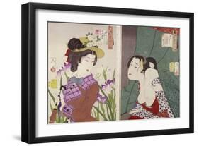 Thirty Two Aspects of Aspects of Women-Tsukioka Kinzaburo Yoshitoshi-Framed Giclee Print