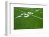 Thirty Yard Line - Football-aetb-Framed Photographic Print