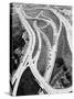 This 1937 Aerial View Shows the Biggest of Highway Crossover Points-null-Stretched Canvas