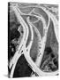 This 1937 Aerial View Shows the Biggest of Highway Crossover Points-null-Stretched Canvas