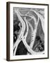 This 1937 Aerial View Shows the Biggest of Highway Crossover Points-null-Framed Photographic Print