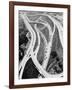 This 1937 Aerial View Shows the Biggest of Highway Crossover Points-null-Framed Photographic Print