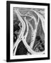 This 1937 Aerial View Shows the Biggest of Highway Crossover Points-null-Framed Photographic Print