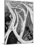 This 1937 Aerial View Shows the Biggest of Highway Crossover Points-null-Mounted Photographic Print
