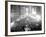 This Aerial View Shows New York's Times Square at Midnight-null-Framed Photographic Print