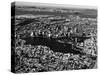 This Aerial View Shows the City of Oakland, Calif., in the Foreground-null-Stretched Canvas