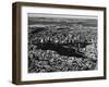 This Aerial View Shows the City of Oakland, Calif., in the Foreground-null-Framed Premium Photographic Print