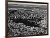 This Aerial View Shows the City of Oakland, Calif., in the Foreground-null-Framed Photographic Print