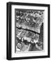 This Aerial View Shows the Site of the Projected Rockefeller Center-null-Framed Photographic Print