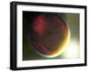 This Artist's Concept Shows a Cloudy Jupiter-Like Planet That Orbits Very Close to Its Star-Stocktrek Images-Framed Photographic Print