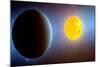 This Artist's Conception Depicts the Kepler-10 Star System-null-Mounted Art Print