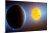 This Artist's Conception Depicts the Kepler-10 Star System-null-Mounted Art Print