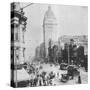 This Ca. 1900 Photograph Shows a Street Scene in San Francisco, California-null-Stretched Canvas