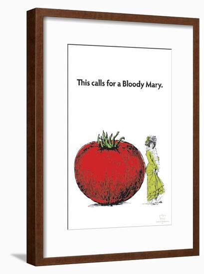 This Calls for a Bloody Mary-null-Framed Poster