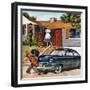 "This Car Needs Washing", October 3, 1953-Amos Sewell-Framed Giclee Print