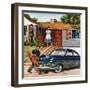 "This Car Needs Washing", October 3, 1953-Amos Sewell-Framed Giclee Print