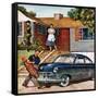 "This Car Needs Washing", October 3, 1953-Amos Sewell-Framed Stretched Canvas