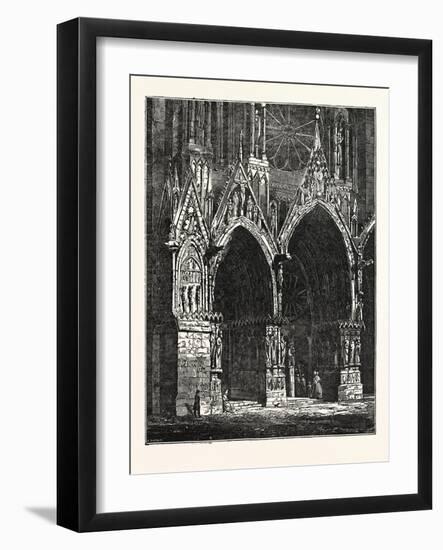 This Cathedral of Rheims, in France-null-Framed Giclee Print