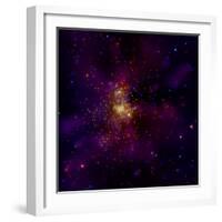 This Chandra X-ray Observatory Image Shows Westerlund 2, a Young Star Cluster-null-Framed Photographic Print