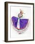 This Charming Dancer is Wearing a Picturesque Dress Used in the State of Aguascalientes in Mexico.-Leon Rafael-Framed Photographic Print