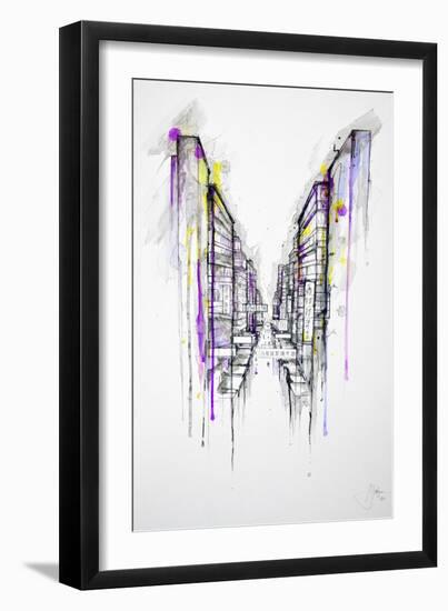 This City Sleeps-Marc Allante-Framed Premium Giclee Print